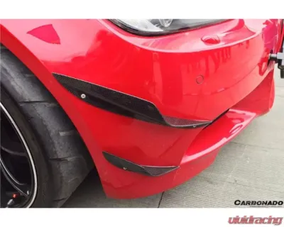 Carbonado CFRP KA Style Canards BMW M3 E90 | E92 | E93 2008-2012 - CF8453KA-CRD