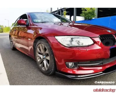 Carbonado CFRP HM Style Front Lip for BMW 3 Series E93 2008-2012 - CF8458HM.L