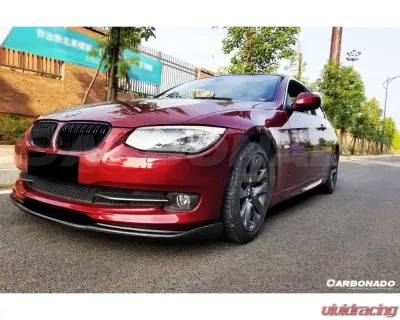 Carbonado CFRP HM Style Front Lip for BMW 3 Series E93 2008-2012 - CF8458HM.L