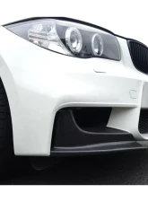 CARBONADO Carbonado CFRP RZ Style Front Lip Splitter for BMW 1M E82 E88 2008-2013                                     - CF8461AF.L - Image 2
