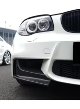 CARBONADO Carbonado CFRP RZ Style Front Lip Splitter for BMW 1M E82 E88 2008-2013                                     - CF8461AF.L - Image 3