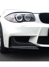 CARBONADO Carbonado CFRP RZ Style Front Lip Splitter for BMW 1M E82 E88 2008-2013                                     - CF8461AF.L - Image 4