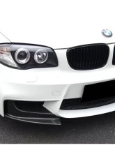 CARBONADO Carbonado CFRP RZ Style Front Lip Splitter for BMW 1M E82 E88 2008-2013                                     - CF8461AF.L - Image 6