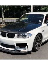 CARBONADO Carbonado CFRP RZ Style Front Lip for BMW 1M E82 E88 2008-2013                                     - CF8461RZ.FL - Image 6