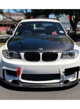 CARBONADO Carbonado CFRP RZ Style Front Lip for BMW 1M E82 E88 2008-2013                                     - CF8461RZ.FL - Image 7