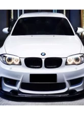 CARBONADO Carbonado CFRP RZ Style Front Lip for BMW 1M E82 E88 2008-2013                                     - CF8461RZ.FL - Image 9