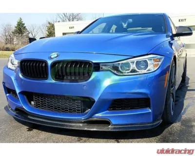 Carbonado CFRP VA Style Front Lip - MT Rear Bumper Only BMW 3 Series F30 | F35 2013-2019 - CF8467VA.FL