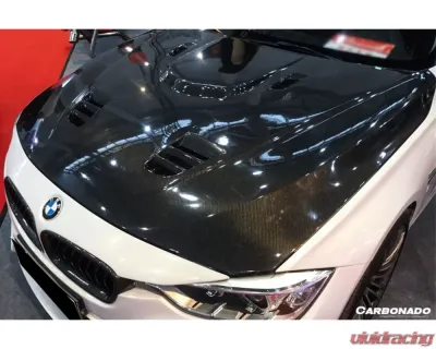 Carbonado CFRP RZ Style Hood BMW 3 Series F30 | F35 2013-2019 - CF8467VRS.H