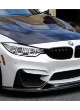 Carbonado Carbon Fiber Reinforced Plastic Front Lip for BMW M3 F80 M4 F82 2014-2020                                     - CF8468BS-FL - Image 3