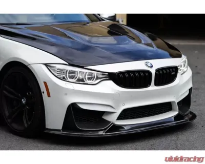 Carbonado Carbon Fiber Reinforced Plastic Front Lip for BMW M3 F80 M4 F82 2014-2020 - CF8468BS-FL