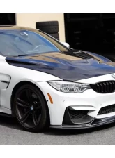Carbonado Carbon Fiber Reinforced Plastic Front Lip for BMW M3 F80 M4 F82 2014-2020                                     - CF8468BS-FL - Image 4