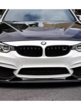 Carbonado Carbon Fiber Reinforced Plastic Front Lip for BMW M3 F80 M4 F82 2014-2020                                     - CF8468BS-FL - Image 5