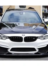 Carbonado Carbon Fiber Reinforced Plastic Front Lip for BMW M3 F80 M4 F82 2014-2020                                     - CF8468BS-FL - Image 6
