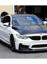 Carbonado Carbon Fiber Reinforced Plastic Front Lip for BMW M3 F80 M4 F82 2014-2020                                     - CF8468BS-FL - Image 9