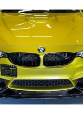 Carbonado Carbon Fiber Reinforced Plastic Front Lip for BMW M3 F80 M4 F82 2014-2020                                     - CF8468BS-FL - Image 10