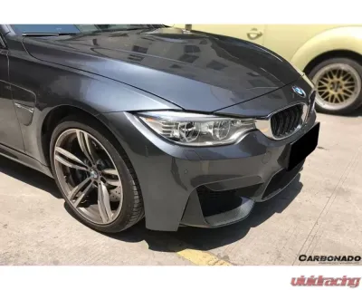 Carbonado CFRP MP Style Front Caps BMW M3 F80 | M4 F82 2014-2020 - CF8468MP.CA