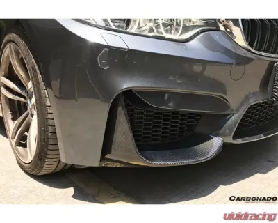 Carbonado CFRP MP Style Front Caps BMW M3 F80 | M4 F82 2014-2020 - CF8468MP.CA