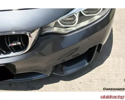 Carbonado CFRP MP Style Front Caps BMW M3 F80 | M4 F82 2014-2020 - CF8468MP.CA
