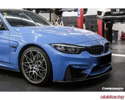 Carbonado CFRP MP Style Front Lip for BMW M3 F80 | M4 F82 2014-2020 - CF8468MP.FL