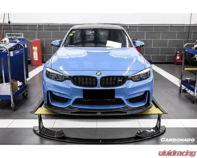 Carbonado CFRP MP Style Front Lip for BMW M3 F80 | M4 F82 2014-2020 - CF8468MP.FL