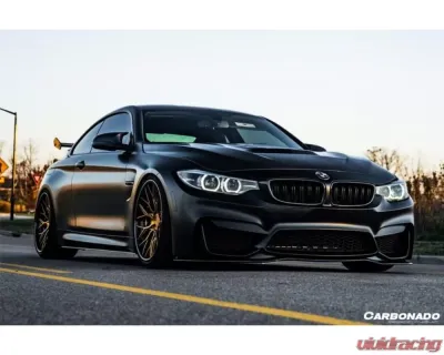 Carbonado Carbon Fiber Reinforced Plastic Front Lip for BMW M3 F80 M4 F82 2014-2020 - CF8468PSM.FL
