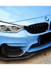 Carbonado Carbon Fiber Reinforced Plastic Front Lip for BMW M3 F80 M4 F82 2014-2020                                     - CF8468PSM.FL - Image 4