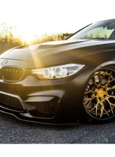 Carbonado Carbon Fiber Reinforced Plastic Front Lip for BMW M3 F80 M4 F82 2014-2020                                     - CF8468PSM.FL - Image 8
