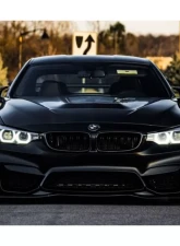 Carbonado Carbon Fiber Reinforced Plastic Front Lip for BMW M3 F80 M4 F82 2014-2020                                     - CF8468PSM.FL - Image 10