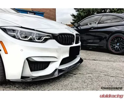 Carbonado CFRP VA Style Front Lip for BMW M3 F80 | M4 F82 2014-2020 - CF8468VA-FL