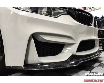 Carbonado CFRP VRS Style Front Lip for BMW M3 F80 | M4 F82 2014-2020 - CF8468VRS.FL