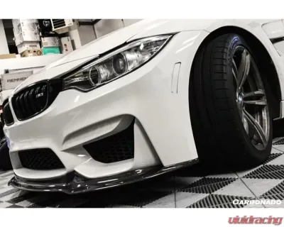 Carbonado CFRP VRS Style Front Lip for BMW M3 F80 | M4 F82 2014-2020 - CF8468VRS.FL