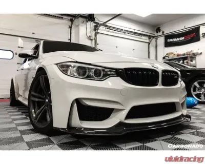 Carbonado CFRP VRS Style Front Lip for BMW M3 F80 | M4 F82 2014-2020 - CF8468VRS.FL