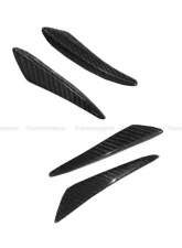 Carbonado CFRP EXOT Style Front Canards - M-Tech Only BMW 2 Series F22 | F23 2013-2016                                     - CF8469EXO.CRD - Image 4