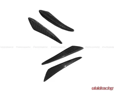 Carbonado CFRP EXOT Style Front Canards - M-Tech Only BMW 2 Series F22 | F23 2013-2016 - CF8469EXO.CRD