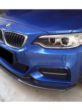 Carbonado CFRP EXOT Style Front Lip for BMW 2 Series F22/F23 2013-2016                                     - CF8469EXO.FL - Image 4