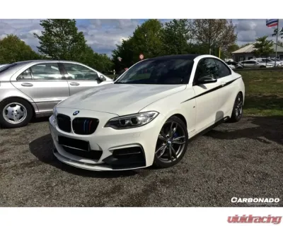 Carbonado Carbonado CFRP MP Style Front Lip for BMW 2 Series F22/F23 2013-2016 - CF8469MP.FL