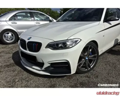 Carbonado Carbonado CFRP MP Style Front Lip for BMW 2 Series F22/F23 2013-2016 - CF8469MP.FL