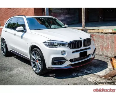 Carbonado Carbonado CFRP MP Style Front Lip for BMW X5 F15 2014-2018 MT Only - CF8471MP.FL