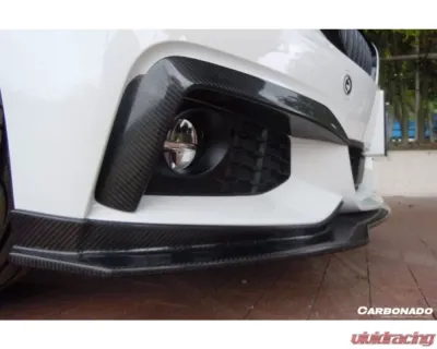 CARBONADO Carbonado CFRP ECC Style Front Lip for BMW 4 Series F32 F33 M Sport 2014-2017 - CF8473ECC.FL