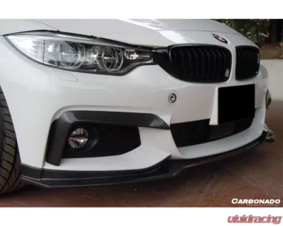 CARBONADO Carbonado CFRP ECC Style Front Lip for BMW 4 Series F32 F33 M Sport 2014-2017 - CF8473ECC.FL