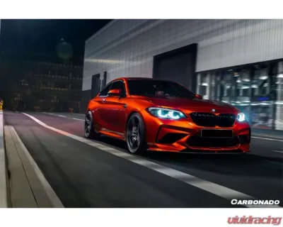 Carbonado CFRP AC Style Front Lip BMW M2 | M2C F87 2016-2021 - CF8474AC.FL