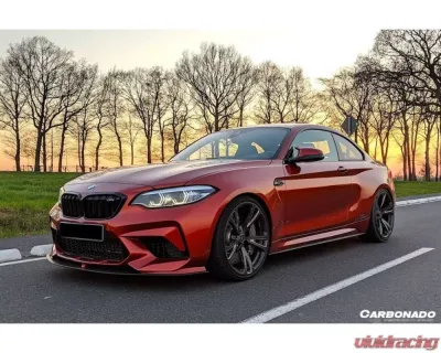 Carbonado CFRP AC Style Front Lip BMW M2 | M2C F87 2016-2021 - CF8474AC.FL