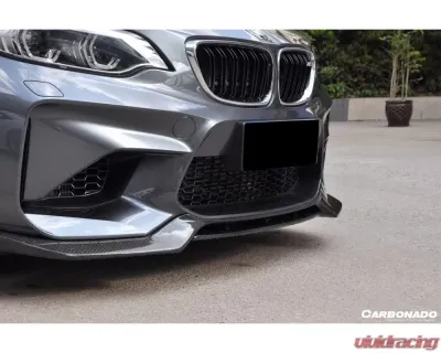 Carbonado Carbonado CFRP VRS Style Front Lip for BMW M2 F87 2016-2020 - CF8477VRS-FL