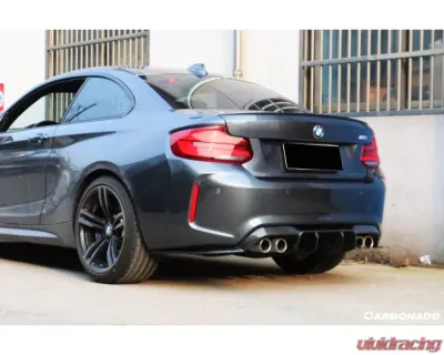Carbonado FGCF VRS Style Rear Lip BMW M2 F87 2016-2020 - FGCF8477VRS-RL