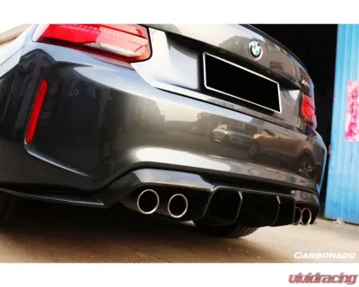 Carbonado FGCF VRS Style Rear Lip BMW M2 F87 2016-2020 - FGCF8477VRS-RL