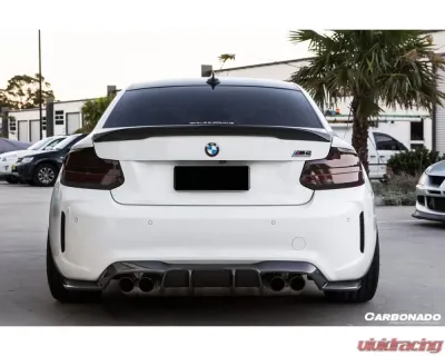 Carbonado CFRP VRS Style Trunk Spoiler for BMW 2 Series M2/M2C 2016-2020 - CF8477VRS-TS