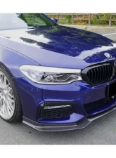 Carbonado CFRP ECC Style Front Lip BMW 5 Series G30 | G38 M-Tech 2017-2019                                     - CF8479ECC-FL - Image 6