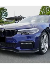 Carbonado CFRP ECC Style Front Lip BMW 5 Series G30 | G38 M-Tech 2017-2019                                     - CF8479ECC-FL - Image 8