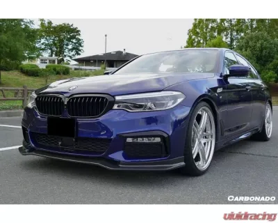 Carbonado CFRP ECC Style Front Lip BMW 5 Series G30 | G38 M-Tech 2017-2019 - CF8479ECC-FL