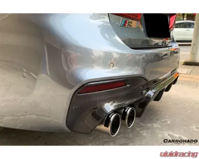 Carbonado FGCF ECC Style Rear Lip BMW 5 Series G30 | G38 M-Tech 2017-2019 - FGCF8479ECC-RD
